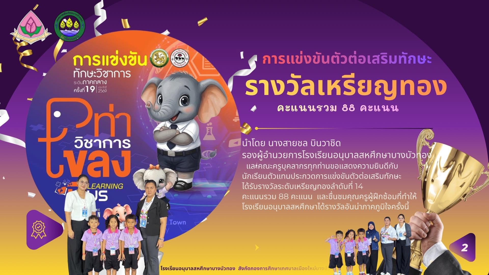 กิจกรรม การแข่งขันทักษะวิชาการ การแข่งขันตัวต่อเสริมทักษะ 🧩🌟 - โรงเรียนอนุบาลสหศึกษาบางบัวทอง