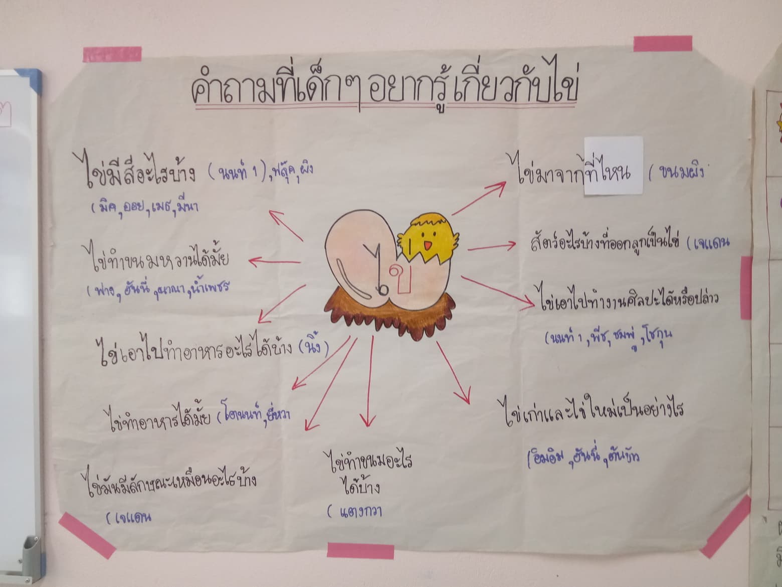 🥚✨ โครงงานสนุกคิดกับ "โครงการเรื่องไข่" เรียนรู้มหัศจรรย์จากฟองกลมๆ 🐣🔬 - รูปที่ 14